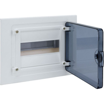 Щит скрытой установки HAGER, 8М, с прозрачной дверцей